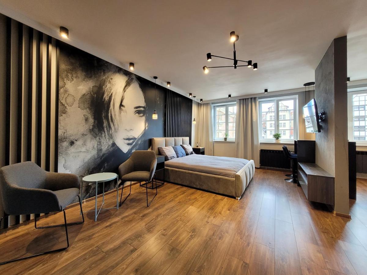 Apartament Stare Miasto Gdansk Z Widokiem Na Motlawe Εξωτερικό φωτογραφία