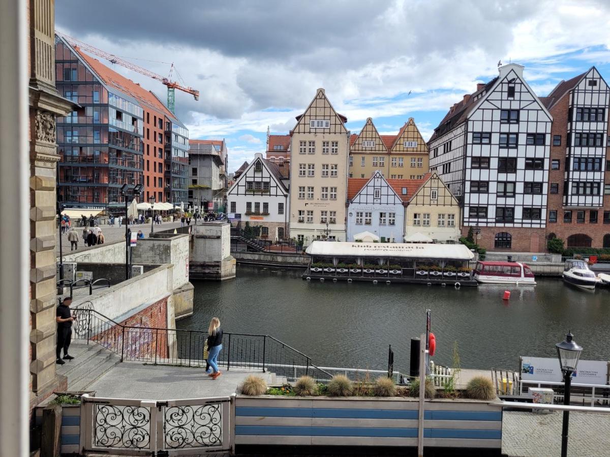 Apartament Stare Miasto Gdansk Z Widokiem Na Motlawe Εξωτερικό φωτογραφία